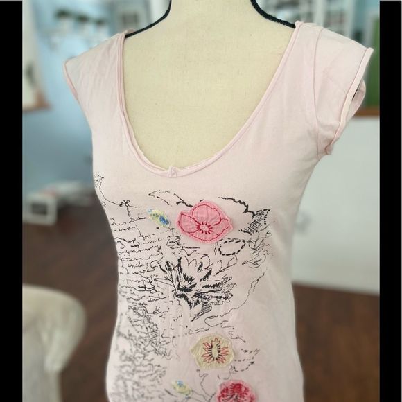 Y2K Vintage Guess Pink Top 🌺 - Picture 2 of 6